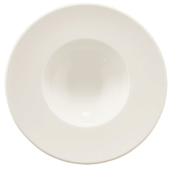 Тарелка для пасты d=280 мм.  400 мл. Белый, форма Банкет Bonna /1/6/396/ ВЕСНА